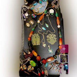 Coming Soon… opal, jade turquoise, many inlaid and designer pieces